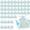 Blue, variant on 50 Pcs Spring Tea Party Favor Boxes Tea Party Decorations Vintage Floral Teapot Box Flower Teapot Candy Gift Case for Women Garden Wedding Bridal Shower Birthday(Blue)