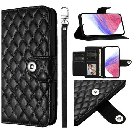 for Samsung Galaxy S10 Phone Case Wallet Protective Case leather Cover with magnetic closed credit card slot shockproof protection phone case