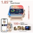 thumbnail image 4 of Blackview 2026 Smart Watch (Answer/Make Calls), Fitness Watch for Men and Women with Heart Rate/SpO2/Sleep Monitor/2 Straps, 100+ Sports Modes, IP68 Waterproof Activity Tracker for Android/iPhone, 4 of 6