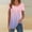 A_ Pink, variant on New Summer Arrivals Olyvenn Short Sleeve Shirts for Women Cute Tie Dye Plus Size Tops Pleated Button Down Shirt Casual Basic Summer Blouses Black L