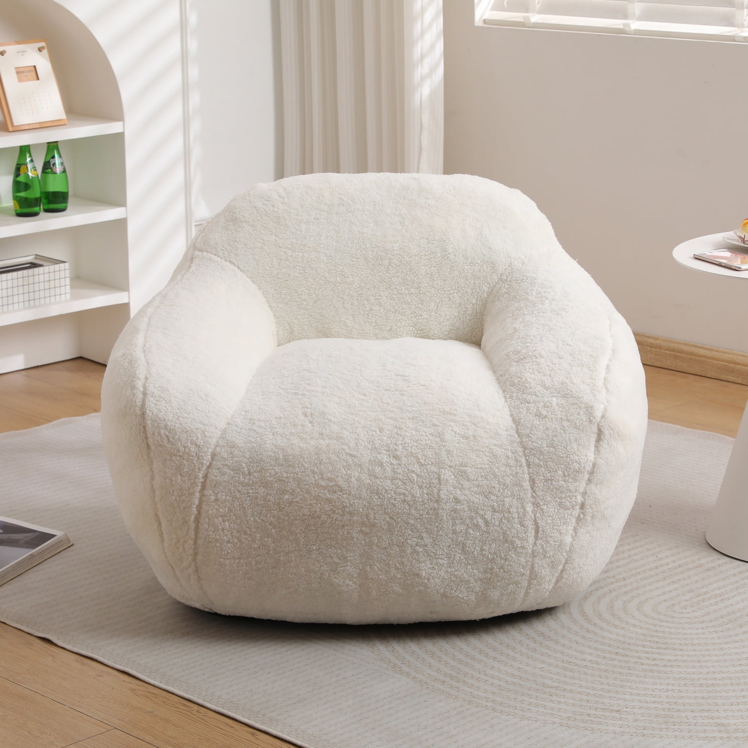 Premium Comfort Bean Bag Chair with Memory Foam, Giant Sofa for Adults, Living Room Reading Nook