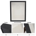 thumbnail image 5 of FENGGUIQU Black Glass Specimen Photo Frame Stylish for Home Decor 1Pc, 5 of 7