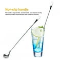 thumbnail image 3 of Drink Mix Spoon,Stainless Steel Bar Cocktail Cocktail Stirring Spoon Stirring Spoon Highly Recommended, 3 of 7