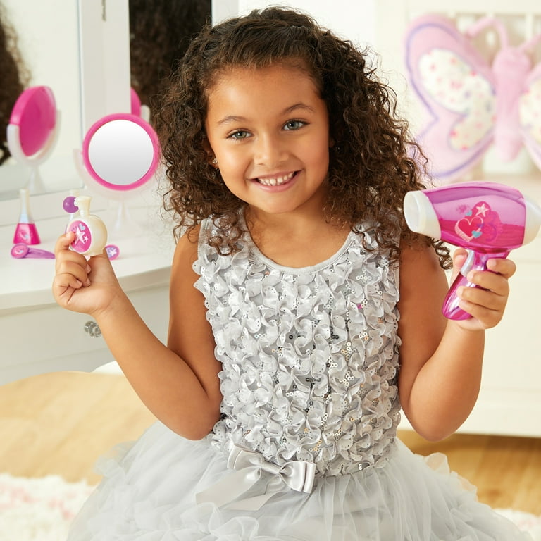 Kidoozie Glamour Girls Styling Set - Pretend Play Hair and