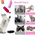 thumbnail image 4 of WIFKLSIIPG Toy Cat Chew Toy Toys for Cats FilLED Cartoon Mice Cat Teething Chew Toy, 4 of 6