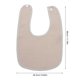 thumbnail image 2 of Baby Bibs for Eating U-Shaped Cotton Bibs Toddler and Infant Assorted Colors Protect Clothing 3Pcs, 2 of 5