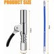thumbnail image 2 of Acoplador de pistola de grasa de alta presión con cerradura, cabezal de llenado de grasa de una sola manija, boca de grasa autoblocante, compatible con todas las pistolas de grasa., 2 of 5