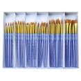 thumbnail image 1 of BRUSHES SCHOLASTIC CHOICE GOLD TAKLON COMBO SET OF 72, 1 of 3