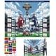 thumbnail image 1 of Póster calendario del Mundial 2026 Mascotwish 160 x 125 cm, 1 of 7