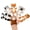 Jungle01, variant on NCQ 6pcs Insect Finger Puppet Set, Mini Hand Puppets Suitable for Kids, Cute Insect Animal for Role-Playing and Storytelling, Realistic Finger Puppet for Toddlers