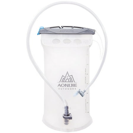 Outdoor Hydration Pack 1.5L BPA Free Water Bladder Container for Running Marathon Climbing (Best Camelbak For Running Marathon)