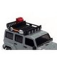 thumbnail image 2 of 2018 Jeep Wrangler Rubicon with Roof Rack Gray Limited Edition to 3600 pieces Worldwide 1/64 Diecast Model Car by Autoworld, 2 of 3