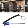thumbnail image 1 of Magnetic Weight Stack Pin, Universal Gym Weight Pin Insert with Pull Rope for Strength Training Equipment Weights Stack Extender Machine, 1 of 7