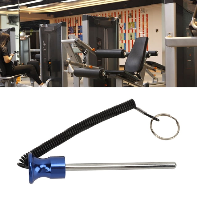 Magnetic Weight Stack Pin, Universal Gym Weight Pin Insert with Pull Rope for Strength Training Equipment Weights Stack Extender Machine