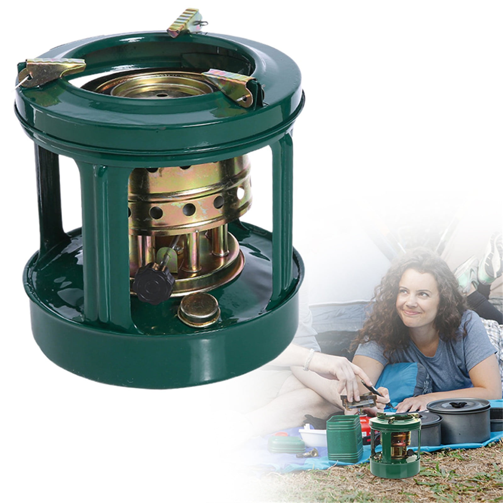 Clearance! Dienrx Kerosene Stove, Heater Portable Bbq Outdoor Heater Mini Heater Indoor Heaters Indoor Bbq Kerosene Stove Indoor Paraffin Heating Stove Furnace Core Cooking Utensil
