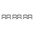 thumbnail image 3 of Maytalsory 1:12 Mini Pulls Arch Shape for Gate Closet Large 4Pcs Black Large 4 Pcs 3Set, 3 of 6