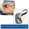 thumbnail image 3 of Surfing Printed Furry Soft 12.5x8.2 Inch Car Armrest Mat Cover Accessories, 3 of 6