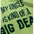 thumbnail image 5 of My Uncle Is Kind Of A Big Deal Funny Romper Boys or Girls Infant Baby Brisco Brands 6M, 5 of 7