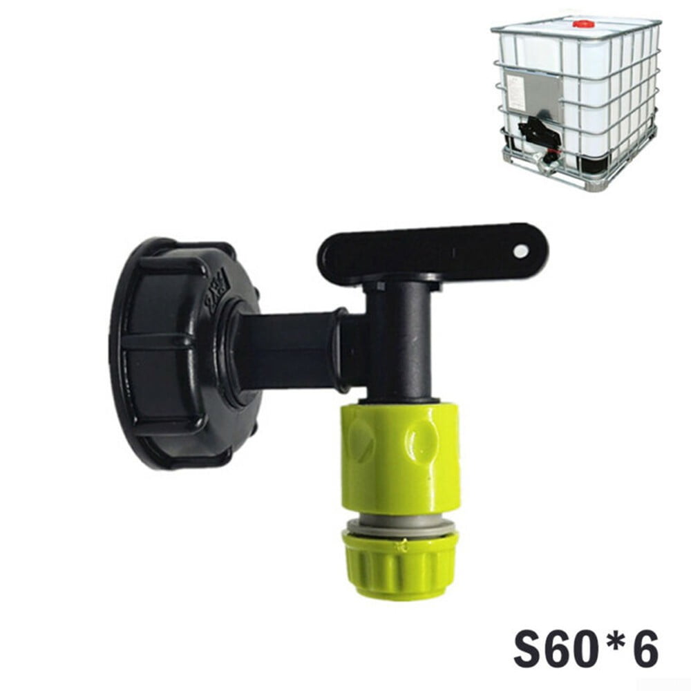 Thread Connector Hose Lock Water Pipe Tap Storage Tank Fitting For IBC Adapter
