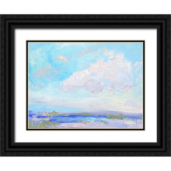 Fagan, Dorothy 14x12 Black Ornate Wood Framed with Double Matting Museum Art Print Titled - A Perfectly Lovely Day