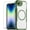 green, variant on REQO for iPhone 16e Phone Case with Screen Protector, Flexible Slim Carbon Fiber [Support Wireless Charging] Protection Bumper Hard Rubber Case Compatible for Apple iPhone 16e (2025 6.1")