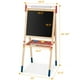 Costway All-in-One Wooden Kid's Art Easel Height Adjustable Paper Roll - image 2 of 10