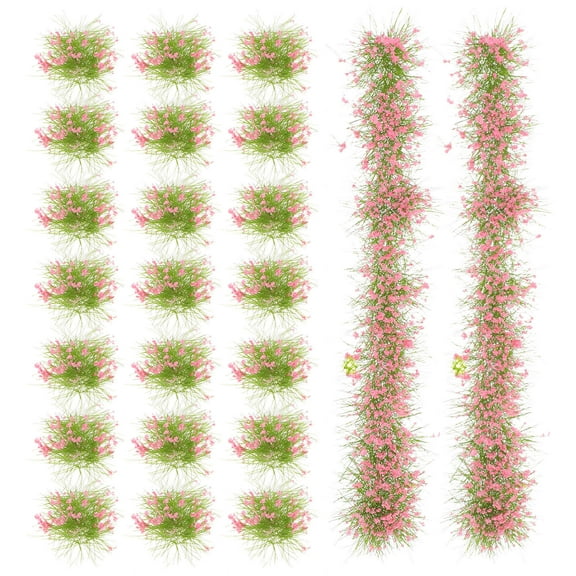 MLINS 23pcs Miniature Trees For Diorama Realistic Mini Model Trees For Train Scenery Plastic Miniature Plants Fake Trees For Crafts For Model Making And Scene Decoration