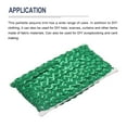 thumbnail image 3 of Uxcell 15 Yard Sequins Beaded Lace Trim 1.1 inch Wave Braid Trim Strip for Crafts, Embellishments, Costume Green, 3 of 6