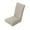 Khaki, variant on Leodye 1PCS Stretch Washable Dining Chair Cover Durable Decorative Home Kitchen Wedding Banquet Seat Protector Slipcover -(16-19.5*22-24IN)