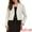 White, variant on DARING DIVA Women's Notched Collar Long Sleeve Suit Jacket Casual Blazers XS Black