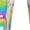 White, variant on Rainbow Llama Print Pajama Pants for Men,Men’s Pajama Bottoms,Mens PJ Pants with Pockets & Button Fly-Large