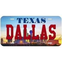 Dallas TX TAG08 Novelty Car Auto License Plate