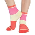 thumbnail image 3 of MUK LUKS Women's Compression Nylon Quarter Crew Socks, 2-Pack, Shoe Sizes 6-10, 3 of 5