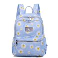 thumbnail image 3 of CNKOO Daisy Printed Backpacks   Water Resistant Lightweight Bookbag For Middle School (Green), 3 of 9