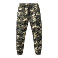 thumbnail image 6 of CONROSES Mens Cargo Pants Camouflage Pants for Men Casual Straight Leg Elastic Waist Drawstring Soft Loose Sports Joggers With Pockets, 6 of 6