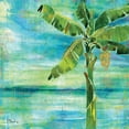 thumbnail image 2 of Brent, Paul 26x26 White Modern Wood Framed Museum Art Print Titled - Banana Lagoon II, 2 of 4