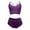 Purple, variant on Odeerbi Lace Lingerie for Women 2025 Fashion Sexy Corset Floral Bralette Bra Two Piece Underwear Tops with Briefs Suit Gray