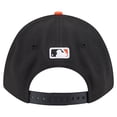 thumbnail image 4 of Youth New Era  Black San Francisco Giants  Player Replica 9FORTY Adjustable Hat, 4 of 5