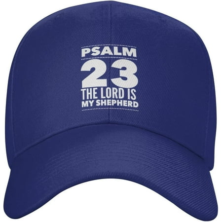 Psalm 23 Christian Gifts Religious Gifts Men Women Trucker Hat Adjustable Snapback Youth Baseball Cap Sport Golf Hat
