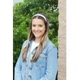 thumbnail image 3 of Motique Accessories 1 Satin Headband -White, 3 of 5