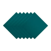 DII Modern Style Cotton Solid Napkin in Sky Blue Finish (Set of 6)