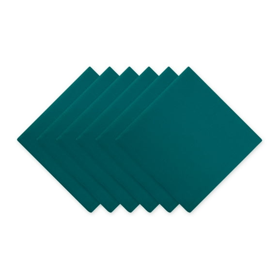 DII Modern Style Cotton Solid Napkin in Sky Blue Finish (Set of 6)