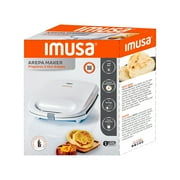 IMUSA 4 Slot Electric Arepa Maker, White