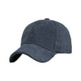 thumbnail image 3 of Gorra de béisbol para mujer, gorra de béisbol para exteriores, gorra de béisbol para hombre para primavera Azul marino, 3 of 9