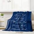 thumbnail image 3 of LHSHID Healing Throw Blanket with Inspirational Thoughts and Prayers Religious Soft Throw Blanket Inspirational Blankets and Throws Throw Blankets Perfect Caring Gift for Women Men 60x80in, 3 of 6