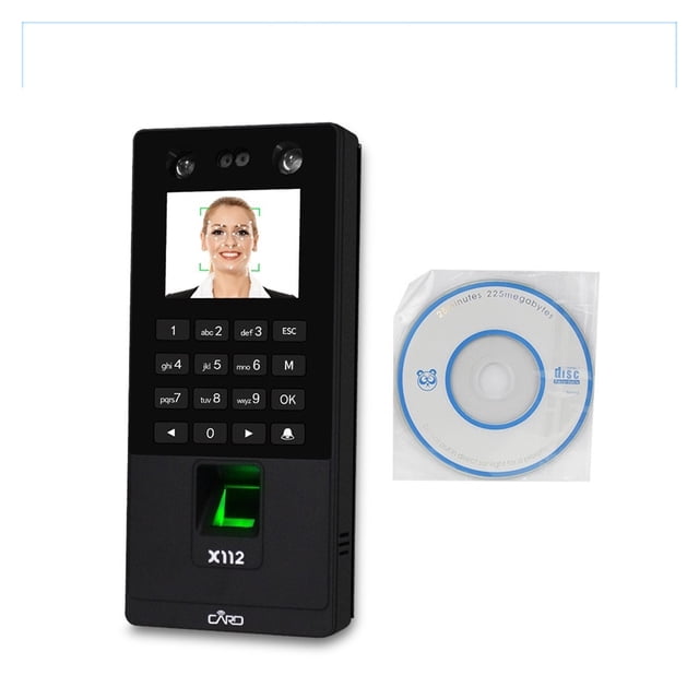 Biometric Facial Access Control Keypad System Fingerprint Time Attendance Machine Support Face Password TCP/IP Network USB ,Easy to Use