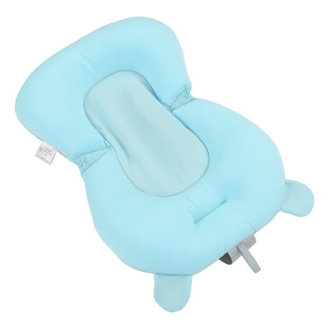 Almohadilla De Baño Para Bebé - COJÍN DE BAÑO PARA BEBÉ, SOPORTE PARA ASITO DE BAÑERA PARA RECIÉN NACIDOS CON ALFOMBRILLE ANTIDESLIZANTE, ALMOHADA DE BAÑO AJUSTABLE