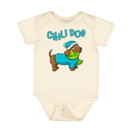 

Inktastic Chili Dog- Cute Dachshund Boys or Girls Baby Bodysuit