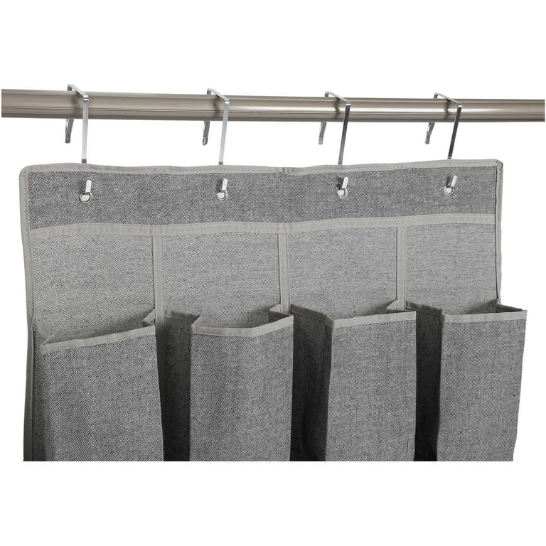 Better Homes Gardens Charleston Collection 24 Pocket Over the Door Shoe Organizer Walmart