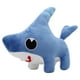 thumbnail image 1 of Peluche de peluche Whrigud, tamaño grande, con forma de tiburón, color azul, 28 cm, 1 of 6